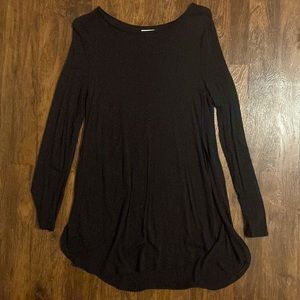 Size medium black long sleeve shirt made in Vietnam